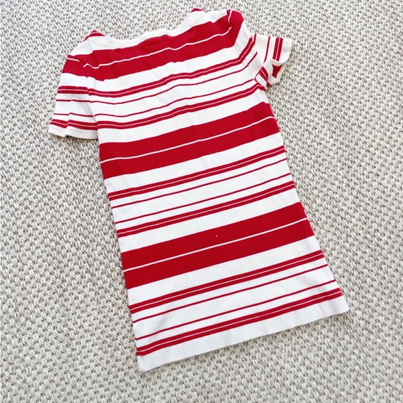 Ralph Lauren Jeans Co Red & White Striped Top – Women’s M - Picture 7 of 7